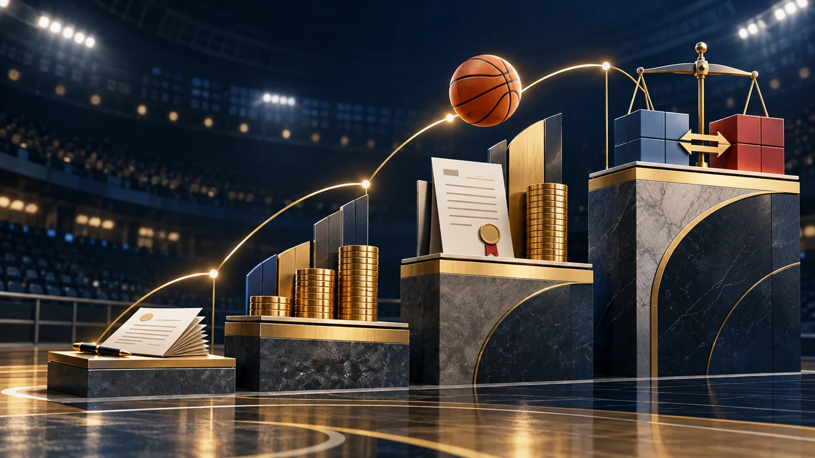 2026-27 NBA salary cap, luxury tax and trade rules explained: what are the first and second aprons?